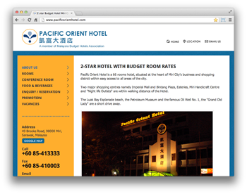 Pacific Orient Hotel