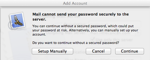 Setting up email in Apple Mail - Step 6